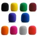 5Pcs Mic Cover Microphone Foam Mic Cover Professional Studio WindScreen Protective Grill Shield Soft Sponge Microphone Cap_voghion.com