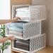Stackable Wardrobe Drawer Units Organizer Clothes Closet Storage Boxes Shelves Plastic Divider Board Cube Toy Snacks_voghion.com