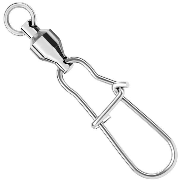 Kupferlager + Edelstahl verstärkter Stiftverbinder Großes Objekt Hochgeschwindigkeits-Drehgelenk in Achterform Angelzubehör_voghion.com