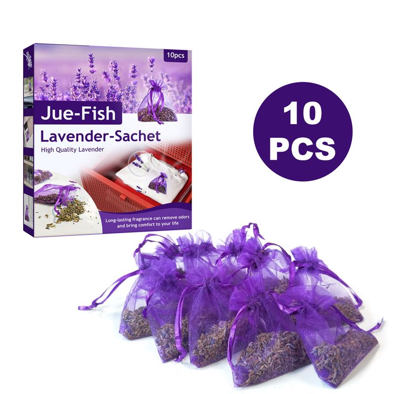 Jue-Fish Lavender Sachet, Fragrance Car Bundle Pocket Deodorizer Perfume Bag Car Load Home Closet Shoe Cabinet Toilet_voghion.com