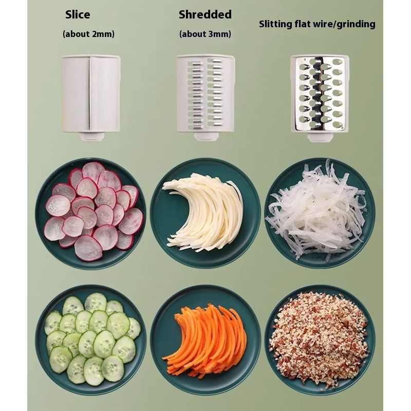Multifunctionele groentesnijder, huishoudhandbeschermer, snijder, rasp, aardappelroller, zoete aardappel, lotuswortel,_voghion.com