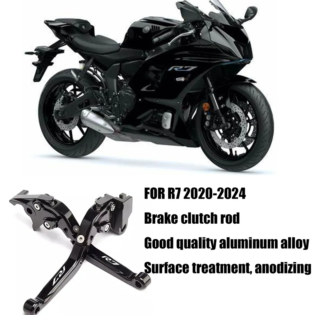 FOR YZF R7 YZFR7 YZF-R7 New Motorcycle parts CNC 6-speed adjustable retractable foldable brake clutch lever_voghion.com