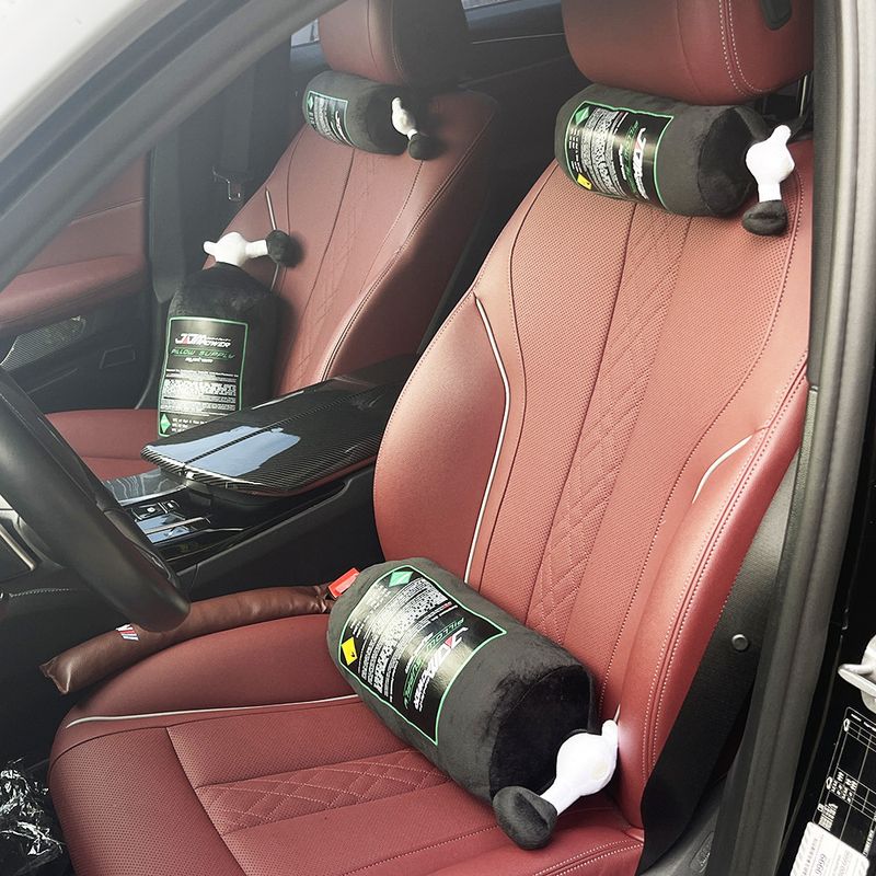 Hot Selling NOS JDM Modified Nitrogen Bottle Neck Lumbar Pillow Car Interior Headrest Accessories_voghion.com