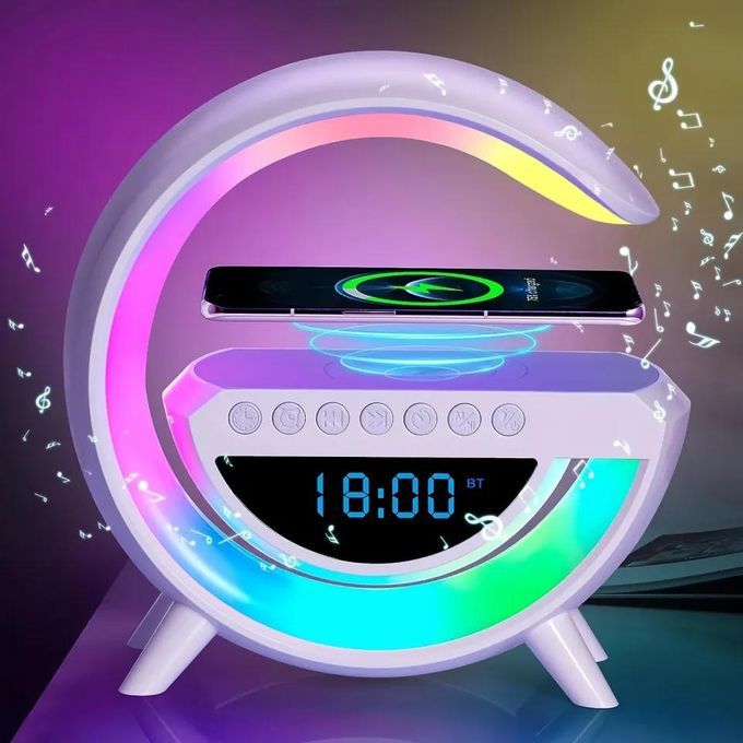RGB Party Bluetooth Speaker - Wireless Charging & Color Lights For Immersive Audio ACZT_voghion.com