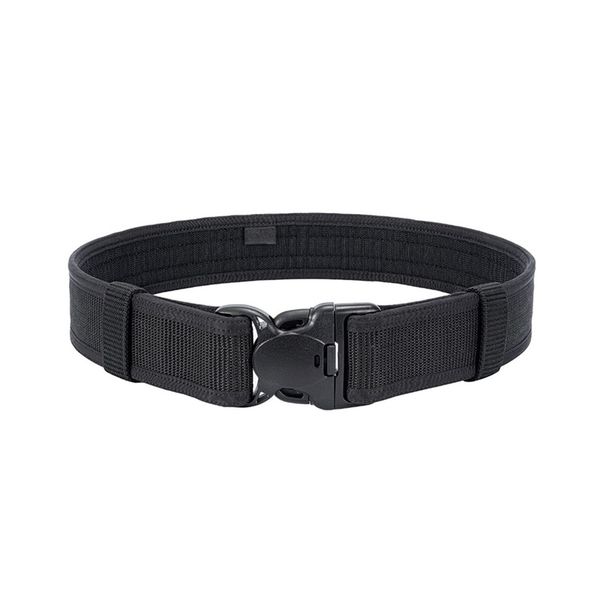 HETE zwarte robuuste riem voor politieagenten, sheriffs, verstelbaar en compatibel, geen lawaai tijdens_voghion.com