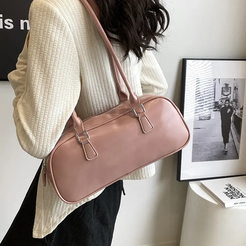 Women's Versatile Leather Shoulder Handbag Large Capacity | Stylish & Functional D077_voghion.com