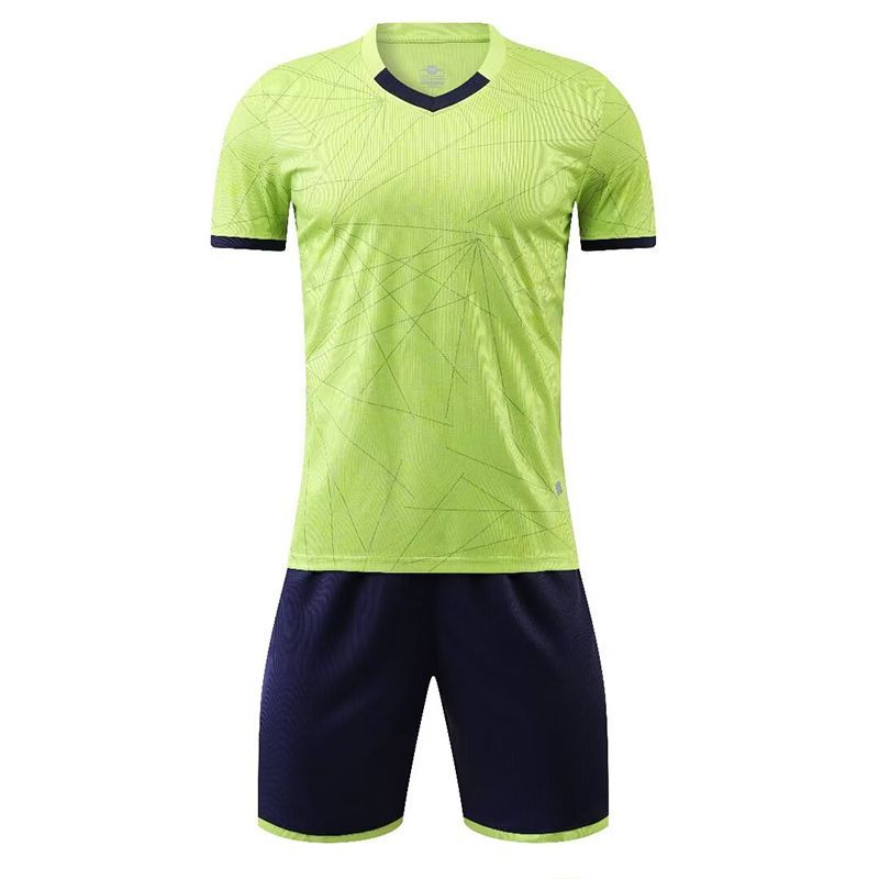 Men's Clothing Team Student Sports Short-sleeved Jerseys DIY Font Size New Football Uniforms Suits Boys And Children_voghion.com