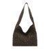 Borsa a tracolla per studentesse in tela alla moda, grande capacità, con stampa leopardata, stile coreano per donna, borsa tote casual_voghion.com