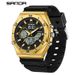 Men's Sport Digital Watch With Multifunction, Waterproof, Night Light, Stopwatch, Alarm, Dual Time, Date Display For Students And Outdoor Enthusiasts_voghion.com