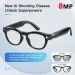 4K AI Smart Camera Glasses 800MP Bluetooth Smart Glasses Call Playing Music Object Recognition AI Translation Multifunction_voghion.com