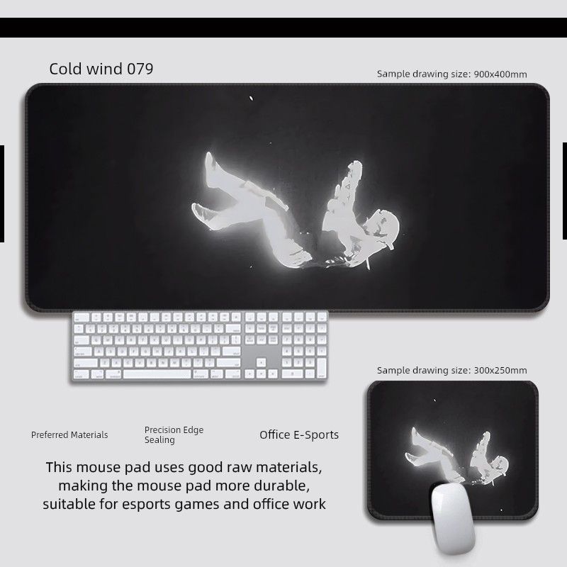 Unbeatable Quality Cool Mouse Oversized Small Size Ins Style Office E-Sports Games Computer Keyboard Laptop Desk Pad_voghion.com