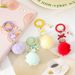 Yaratıcı El Yapımı Renkli Kürk Topu Sevimli Anahtarlık Cep Telefonu Zinciri Kör Kutu Sevimli Tahıl Kolye Boncuklu Kolye Çanta Süsleri_voghion.com