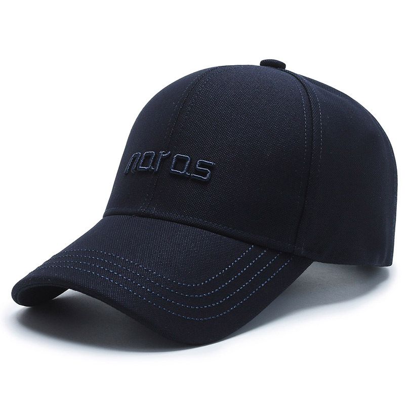 Hat Men's Baseball Cap Fashion All-match Sun Hat Simple Black Autumn Casual Cap Men's Sunscreen Cap Trendy_voghion.com