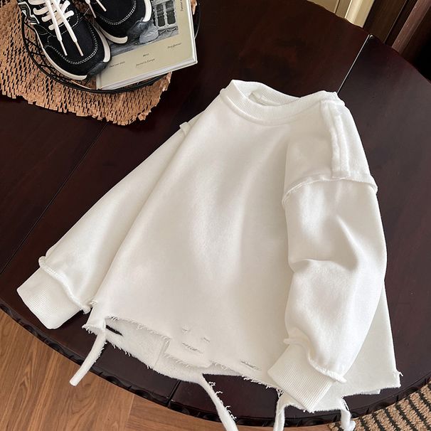 Bluza dla chłopców i matek, stylowa, jednoczęściowa, polarowa, dla małych i średnich dzieci, plus polar i grube zimowe ubrania_voghion.com