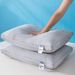 Cuscino ortopedico in memory foam per alleviare il dolore al collo, con fodera in maglia traspirante (nucleo di supporto ipoallergenico, lavabile in lavatrice)._voghion.com