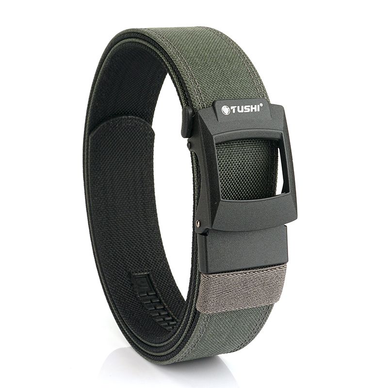 HOT VATLTY Work Tool for Men Tight Nylon Metal Automatic Buckle Plainclothes Police Military Tactical Pistol Belt Male_voghion.com