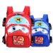 New Single Children's Elementary School Cartoon Car Backpack, 3D Three-dimensional Load Reduction_voghion.com
