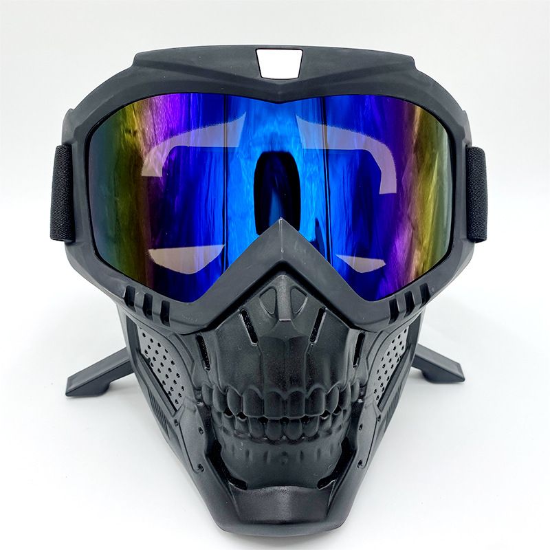 Nye Harley Davidson motorcykelhjelm ansigtsmaske til mænd og kvinders beskyttelsesskibriller_voghion.com