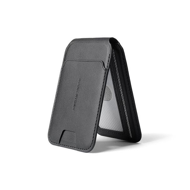 Ultra Slim Magnetic Card Holder & Phone Stand For-iPhone Strong Magsafe Wallet For Men And Women - Minimalist RFID Blocking Wallet With Secure Storage_voghion.com