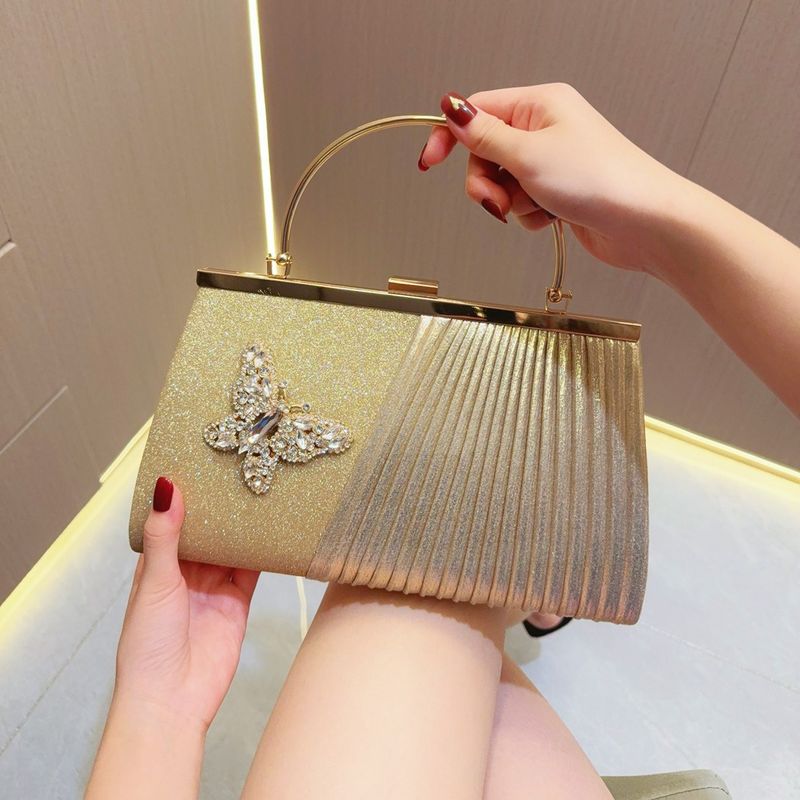 Borsa da matrimonio da donna Borsa da sera con pochette Borsa da banchetto tempestata di diamanti_voghion.com
