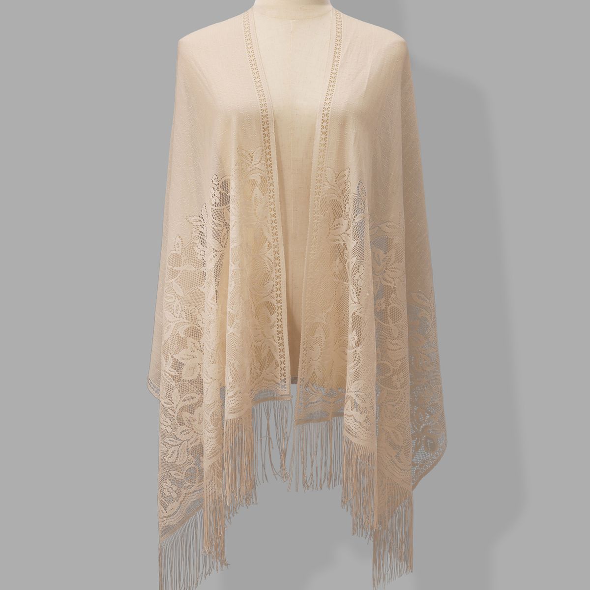 Summer Malaysian Long Scarf Shawl Scarf Hijab Solid Color Lace Hollow Tassel Silk Scarf Female_voghion.com