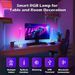 Pametna LED nočna lučka RGB nočna svetloba Rhythm Backlights APP Remote Sound Activated Pickup Party Lights Dekoracija sobe 360 stopinj_voghion.com