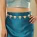 Modische, vielseitige Herz-Körperkette aus Metall für Damen – einzigartiges Design, eleganter Taillengürtel_voghion.com