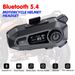 Bluetooth 5.4 Drahtloser Motorrad-Kopfhörer Motorradhelm-Gegensprechanlage-Headset_voghion.com