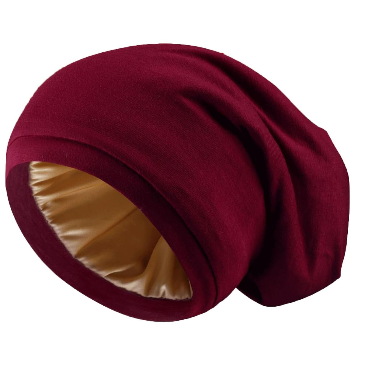 Nuovo cappello da notte con fodera in raso di cotone, per coppie, a doppio strato, regolabile, per il confinamento domestico, all'ingrosso_voghion.com