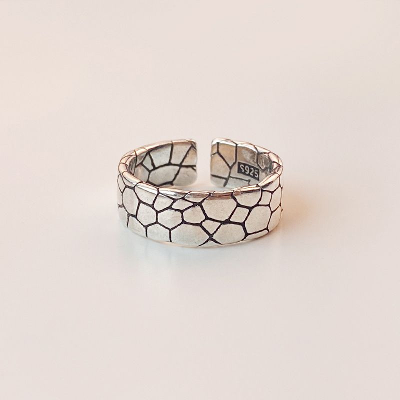 MIGU Fashion For Men And Women Stone Texture Trendy Style Personality Index Finger Cool Cover Ring_voghion.com