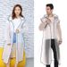 Shuquan Adult Waterproof Windbreaker For Men Women Outdoor Hiking Fishing Tourism Transparent Raincoat Long And Thick_voghion.com