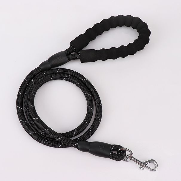 Guinzaglio riflettente per animali domestici in EVA, con molla in nylon antideflagrante, corda rotonda di trazione_voghion.com