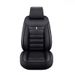 Auto Set Seat Covers PU Leather Single Front Split Protector Four Season Universal Fit Most SUV Car Accessories_voghion.com
