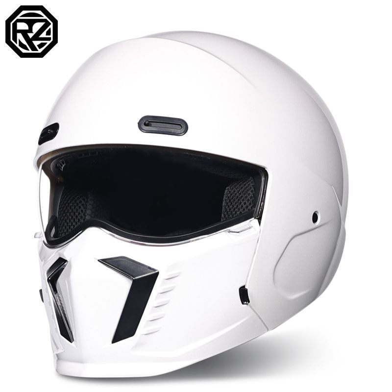 kriger kombination scorpion hjelm retro motorcykel cruise motorcykel hjelm letvægts helhjelm_voghion.com