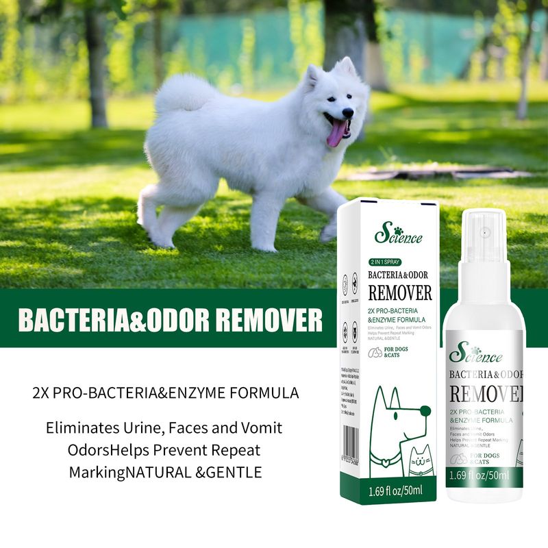 1 spray désodorisant pour animaux de compagnie, désodorisant pour litière de chat, désodorisant pour litière de chien, désodorisant pour l'air_voghion.com