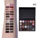 24 Colors Matte Pearlescent Eyeshadow Palette Cool Gray Smoky Color Earth Color Easy to Apply Makeup No Flying Power_voghion.com
