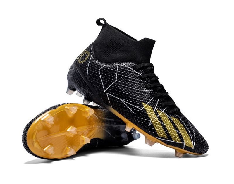 Soccer Shoes football shoes high top large size comfortable breathable artificial grass soft shock-absorbing fashionable men's and women's training_voghion.com