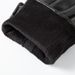 Guanti invernali da uomo in pelle PU - Antivento, impermeabili, compatibili con touchscreen, con fodera termica per moto e spostamenti quotidiani_voghion.com