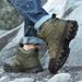Stivali invernali da uomo, scarpe da trekking alte, stivaletti caldi e morbidi, scarpe da ginnastica in pelle impermeabili, stivali da trekking da uomo, scarpe da lavoro_voghion.com
