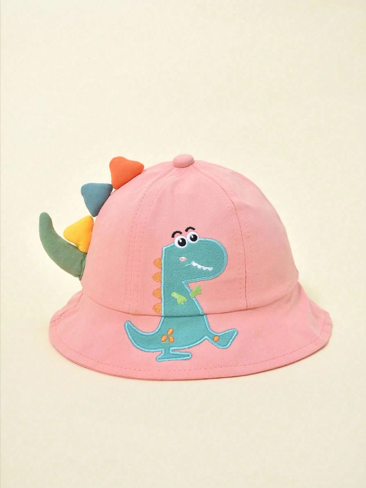 1 Stück Sonnenhut für Babys/Kleinkinder mit Dinosaurier-Stickerei, UV-Schutzhut im Prinzessinnen-Stil für den Außenbereich für Frühling/Sommer_voghion.com