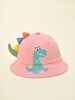 1 Stück Sonnenhut für Babys/Kleinkinder mit Dinosaurier-Stickerei, UV-Schutzhut im Prinzessinnen-Stil für den Außenbereich für Frühling/Sommer_voghion.com