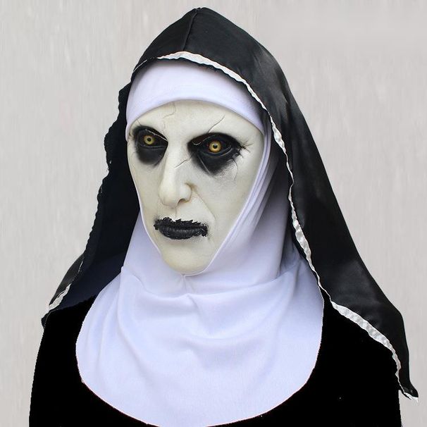 The Conjuring 2 Nun Mask Halloween Horror Scary Ghost Face Prank Party Prop_voghion.com