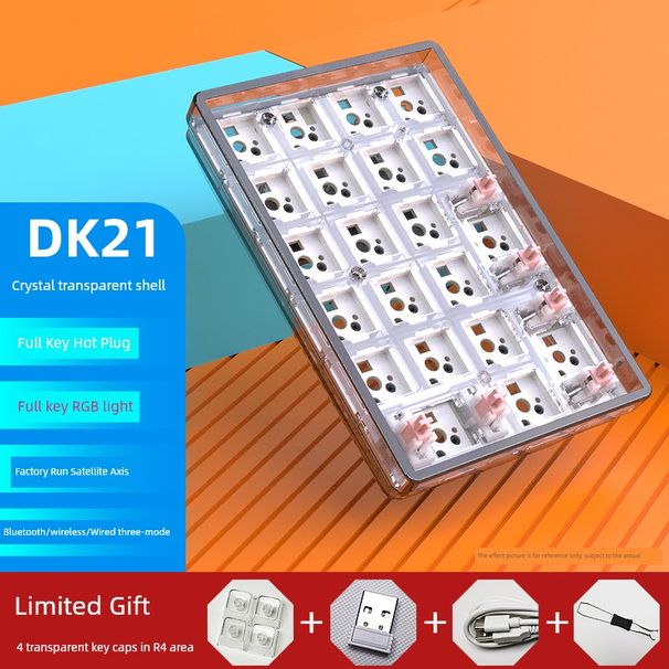 Smart Key Kit RGB With Wireless Transparent Digital Hinery_voghion.com