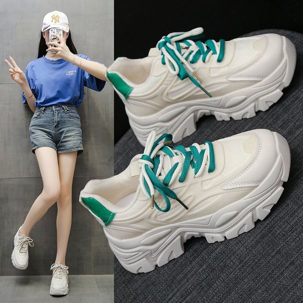 Pappen fir Fraen, Fréijoer a Summer nei Stiler, Explosiven Street Style, Opfälleg Féiss, Kleng, déck Sohle, Villfälteg_voghion.com