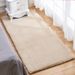 Luxury Faux Rabbit Fur Area Rug With Polyester Cotton Base - Ultra Soft & Plush, Modern Nordic Style, Machine Washable, Multiple Sizes & Colors_voghion.com