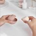 Make-up-Schwammhalter, umweltfreundliches Silikon, doppelseitig hohl, Beauty-Make-up-Blender, Reiseetui, Geschenk für Frauen und Mädchen_voghion.com