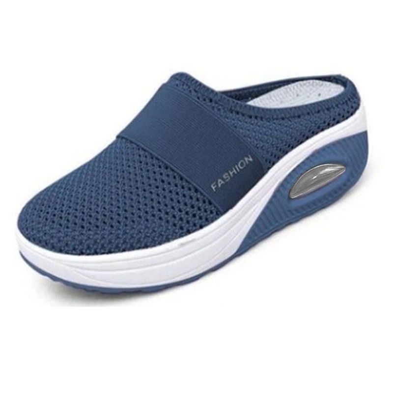 P3 Frauen Keil Premium Hausschuhe Vintage Antislip Casual Weibliche Plattform Retro Schuhe Plus Größe Orthopädische_voghion.com