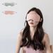 Sleeping Female Sleep Light Blocking Integrated Double-Sided Dual-Use Adjustable Student Travel Fatigue Relief Warm Cool_voghion.com