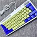 Schnäppchen RGB Backlit Wired 61-Tasten Dual-Switch Mechanische Tastatur Für Computer Büro Gaming Universal Laptop_voghion.com