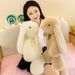 Mother & Kids Rabbit plush toys to sleep with and comfort dolls, cute rabbit rag dolls, wholesale goods, stall toys, night market hot items_voghion.com